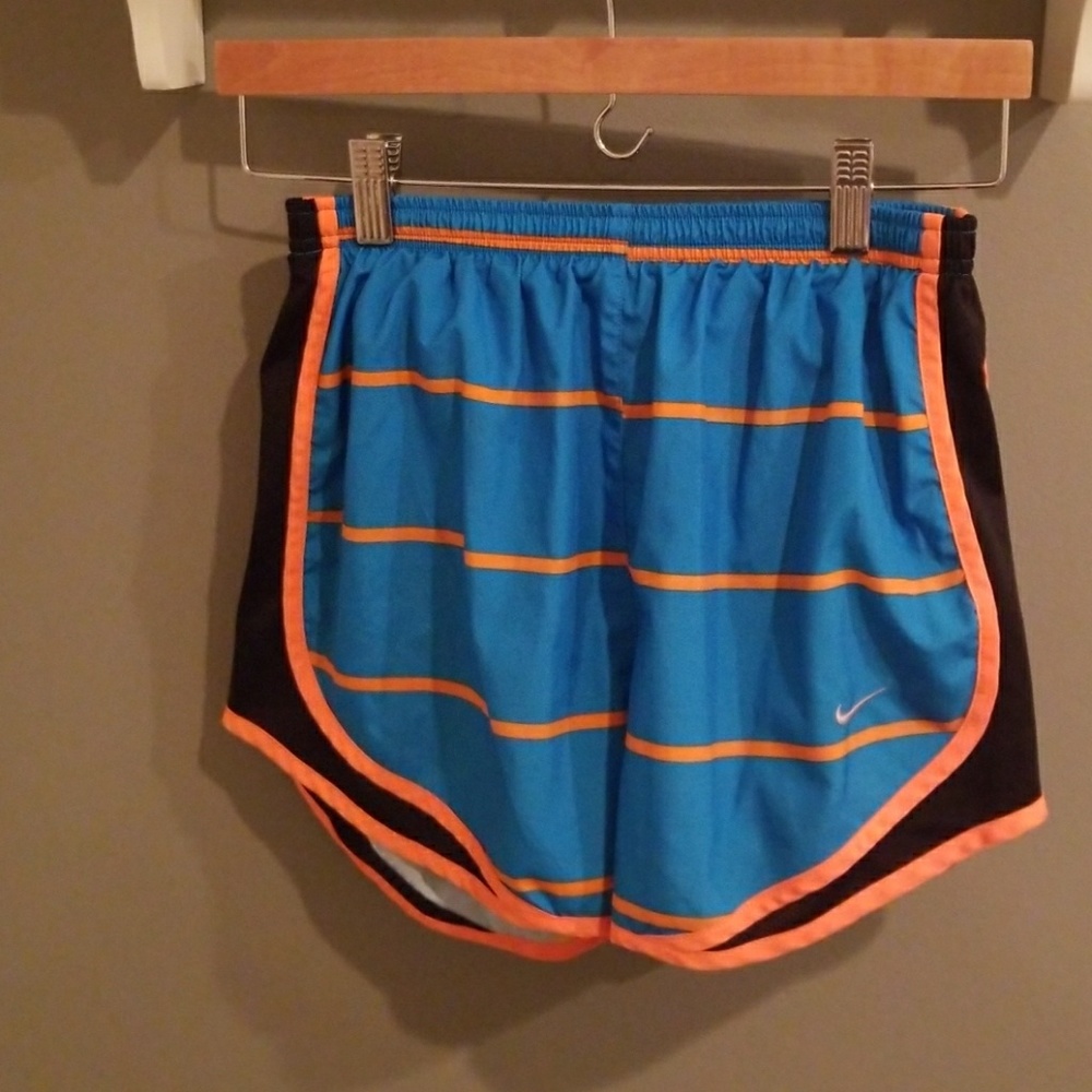 Striped Nike shorts